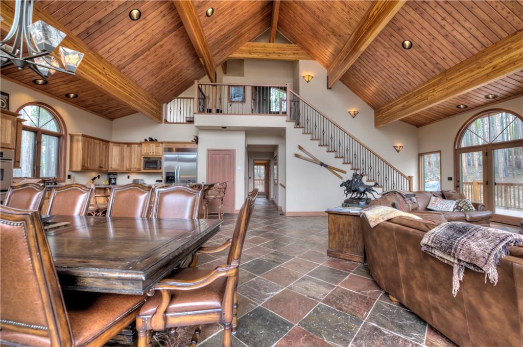 324 4 O'Clock Run Road Breckenridge, CO 80424 - Photo 4 of 25 a dining room with furniture