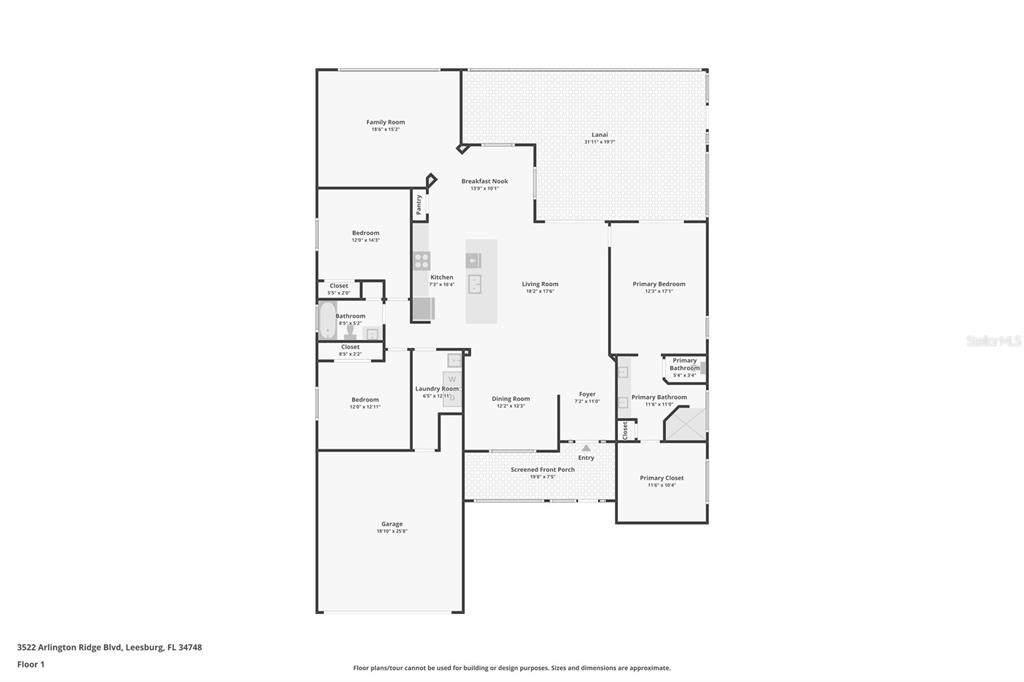3522 Arlington Ridge Boulevard Leesburg, FL 34748 - Photo 28 of 43 a picture of a room with white walls