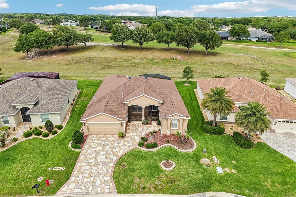 3522 Arlington Ridge Boulevard Leesburg, FL 34748 - Photo 32 of 43 an aerial view of a house with outdoor space lake view