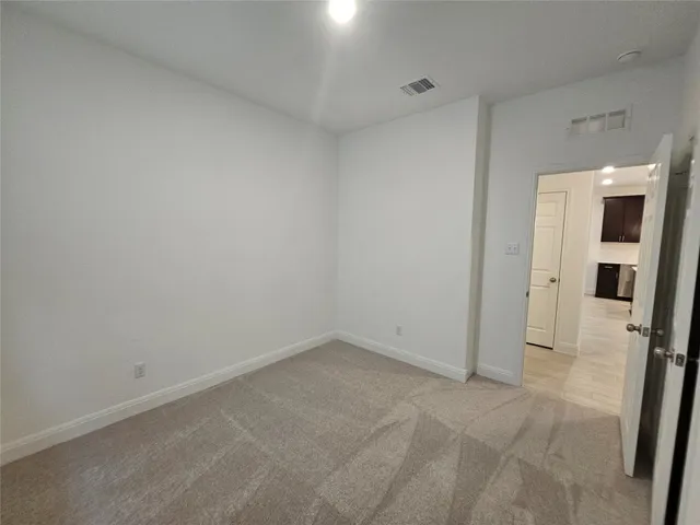 a view of empty room