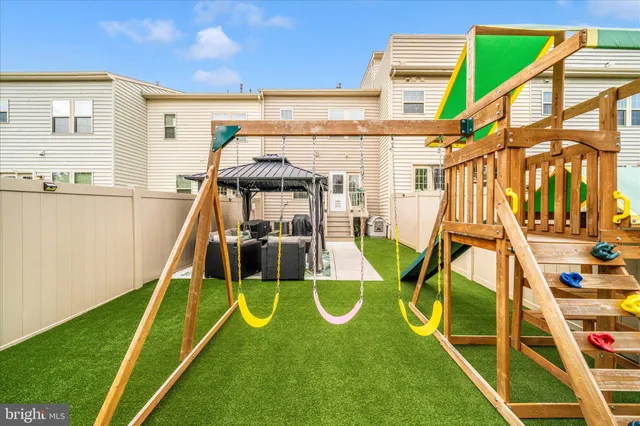a view of outdoor space yard deck patio and outdoor kitchen