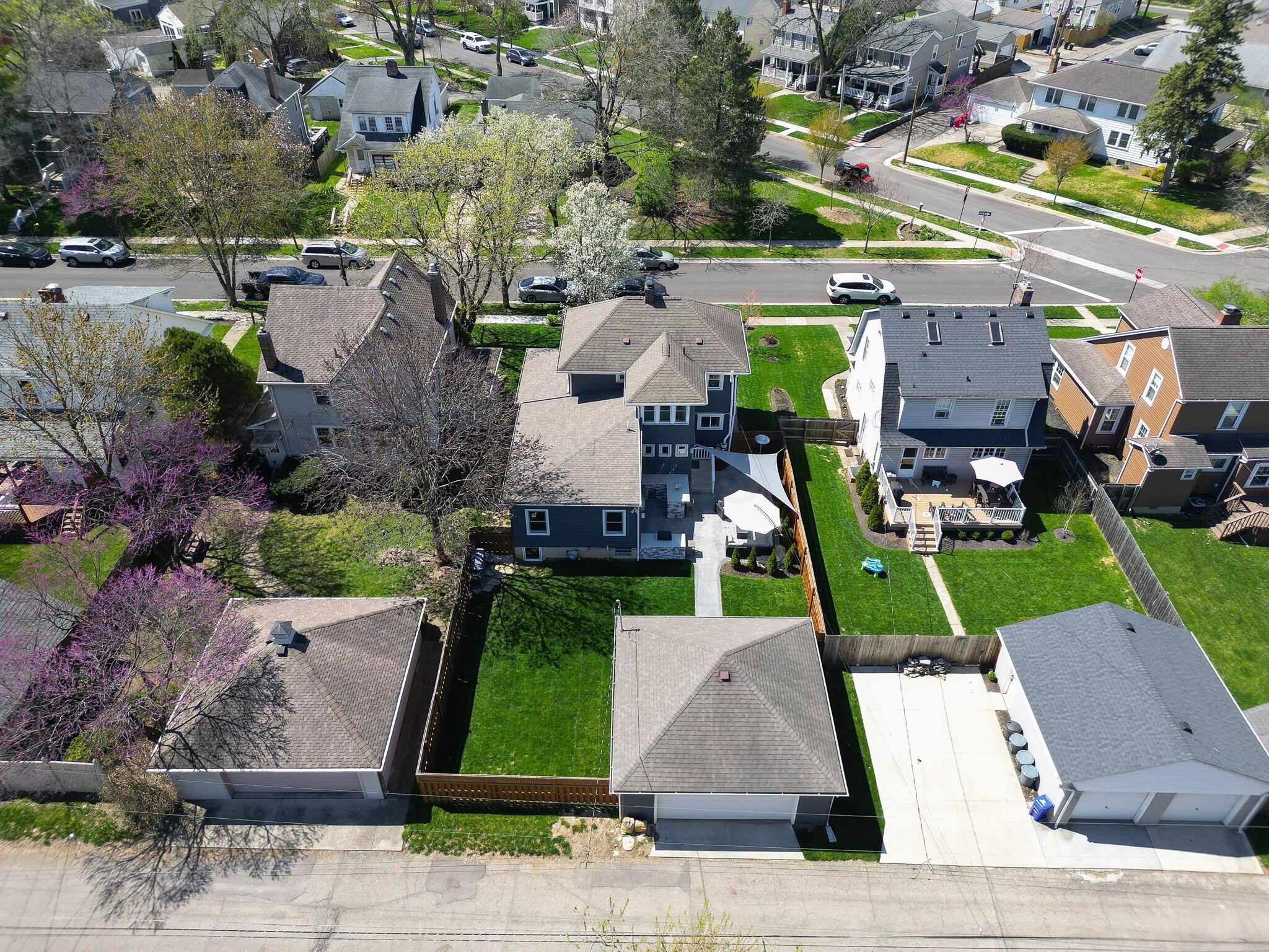 954 Timberman Road Columbus, OH 43212 - Photo 44 of 44 rear aerial view