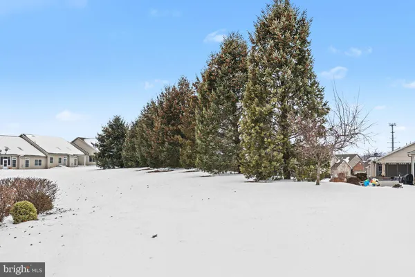 a view of road covered with snow