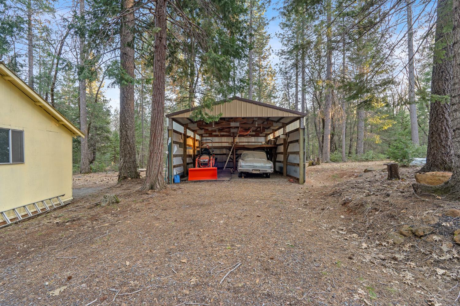 5498 Platt Mountain Road Forest Ranch, CA 95942 - Photo 46 of 59 Covered Storage building