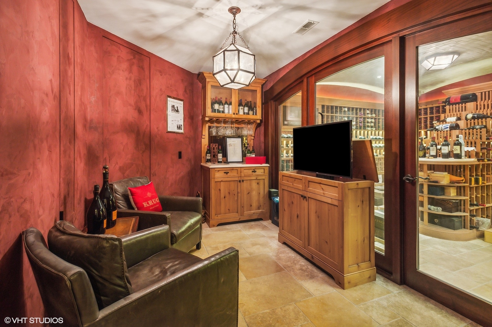 733 York Road Glenview, IL 60025 - Photo 13 of 21 a living room with furniture and a flat screen tv