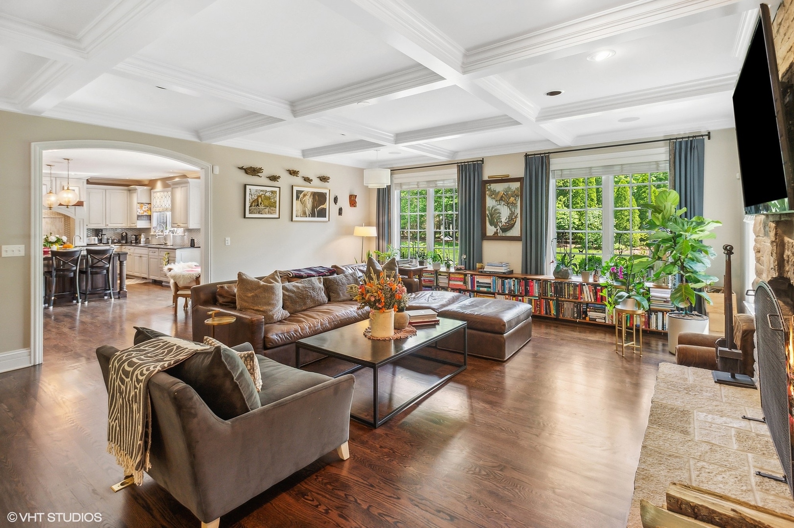 733 York Road Glenview, IL 60025 - Photo 4 of 21 a living room with furniture and a large window