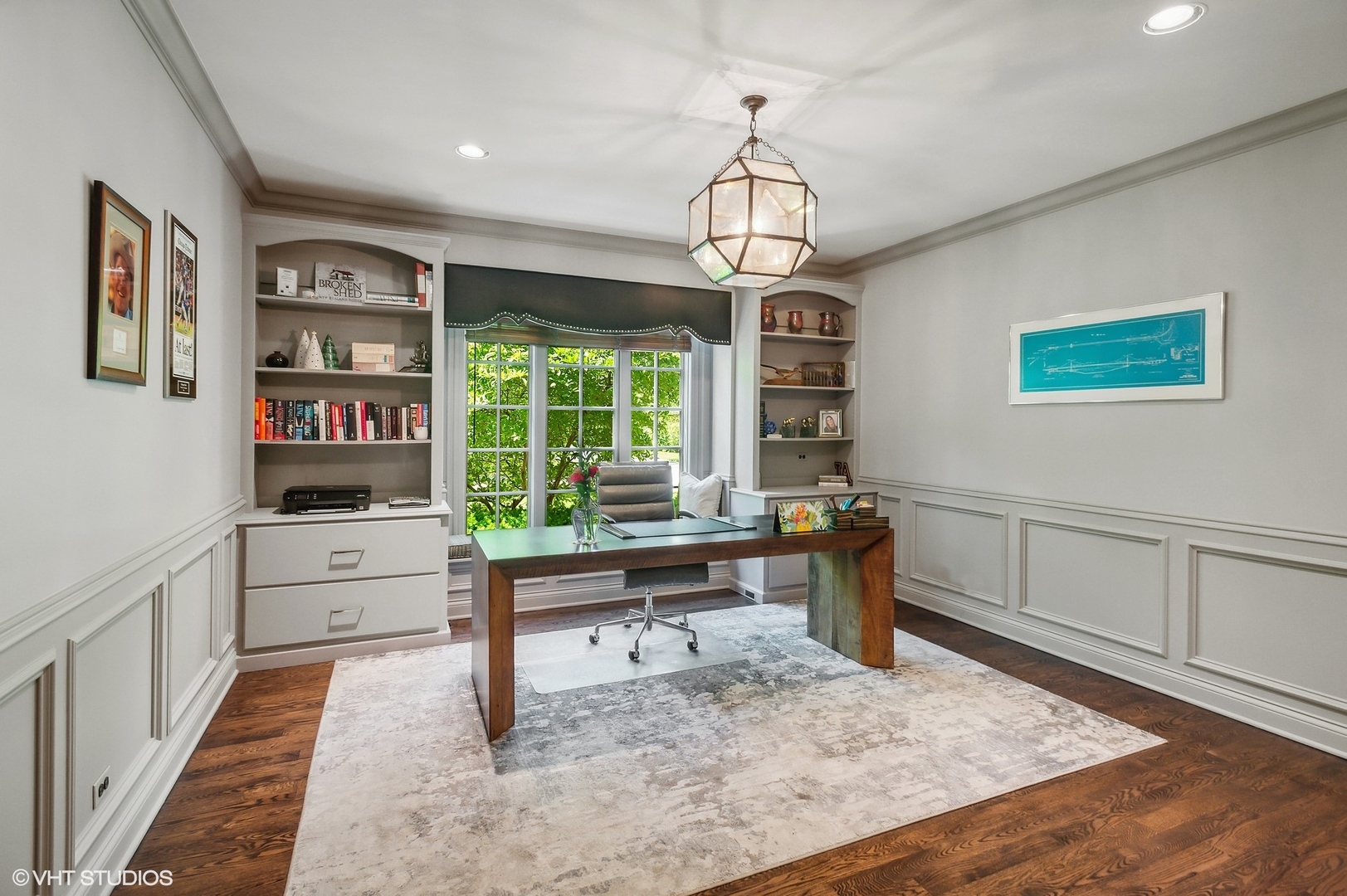 733 York Road Glenview, IL 60025 - Photo 10 of 21 a view of a room with window and wooden floor