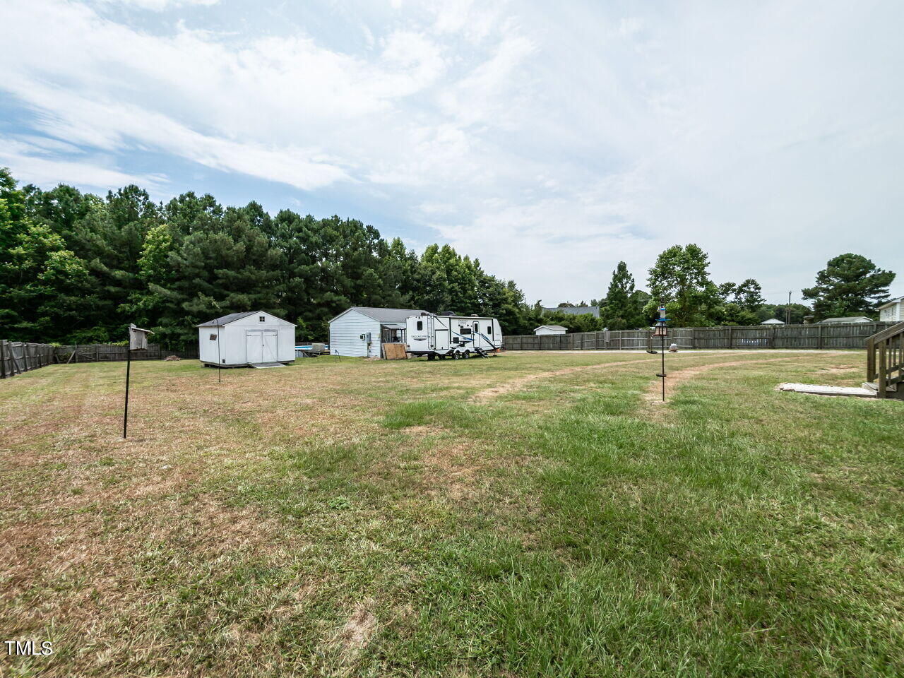 1955 Ranch Road Clayton, NC 27520 - Photo 26 of 28 a view of a terrace with yard
