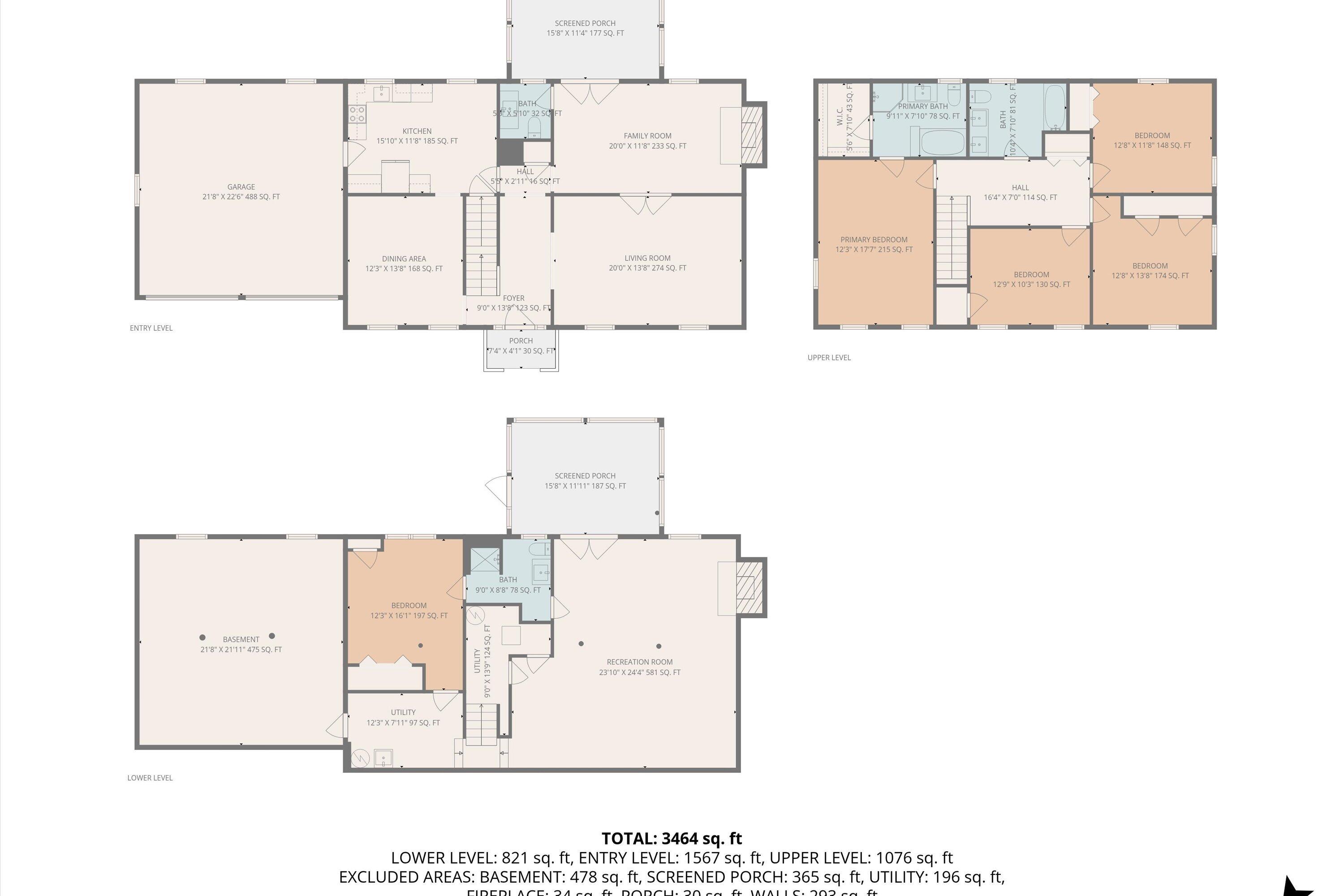 7031 Crown Road Roanoke, VA 24018 - Photo 53 of 53 55-Floor Plan