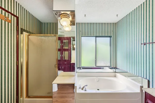 a room with storage and utility