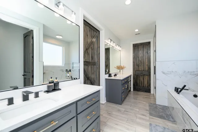 a big yard with lots of green space