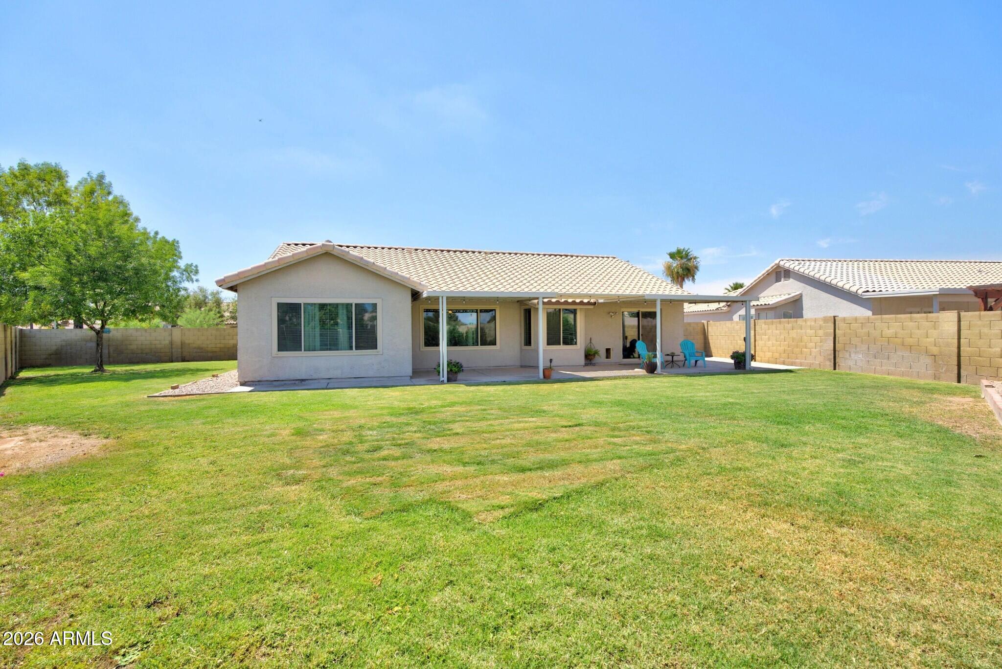 739 South Cholla Street Gilbert, AZ 85233 - Photo 19 of 30 Backyard