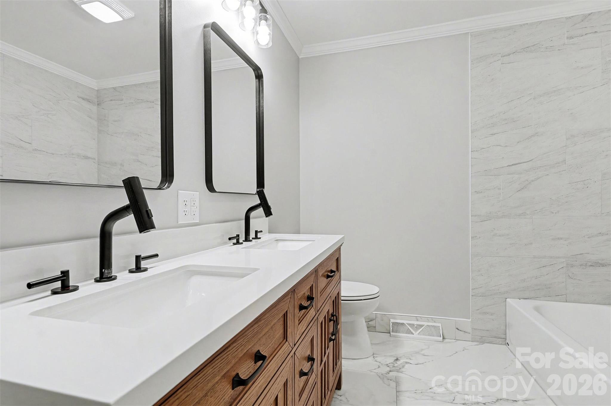 1994 Greenleaf Road Clover, SC 29710 - Photo 19 of 32 a bathroom with a sink and a mirror