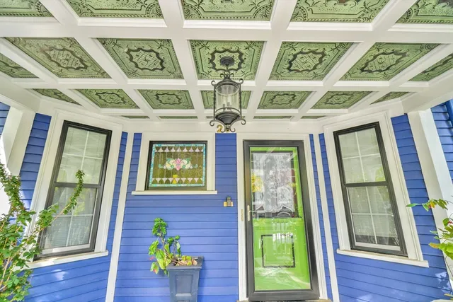 a view of an entryway