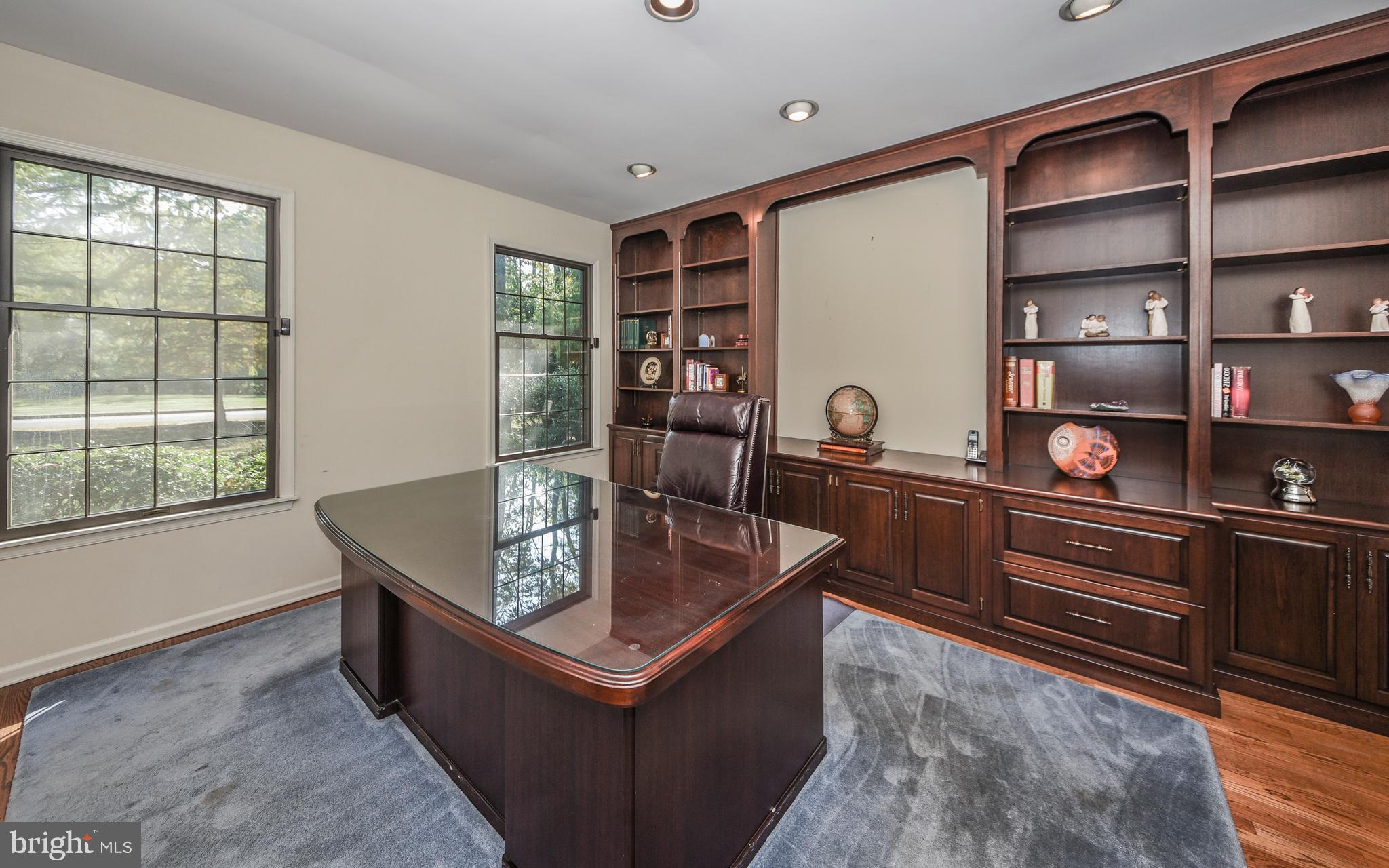 1005 Stonebridge Road Lower Gwynedd, PA 19002 - Photo 13 of 47 Office with Built In Bookshelves