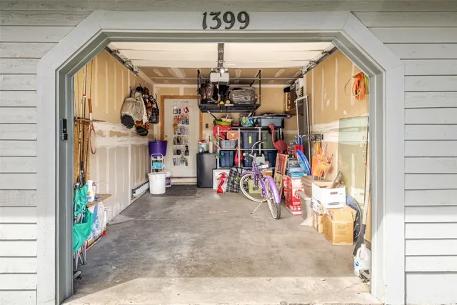 a view of water heater room