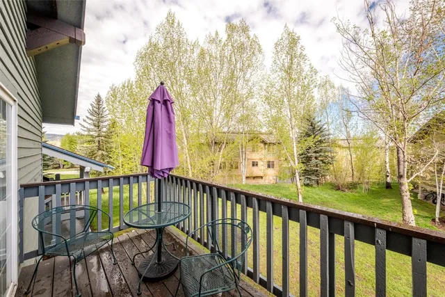 a view of a two chair in the balcony