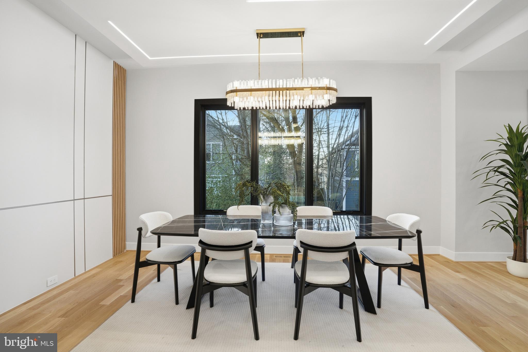 1805 Franklin Avenue McLean, VA 22101 - Photo 11 of 96 a view of a dining room with furniture window and outside view