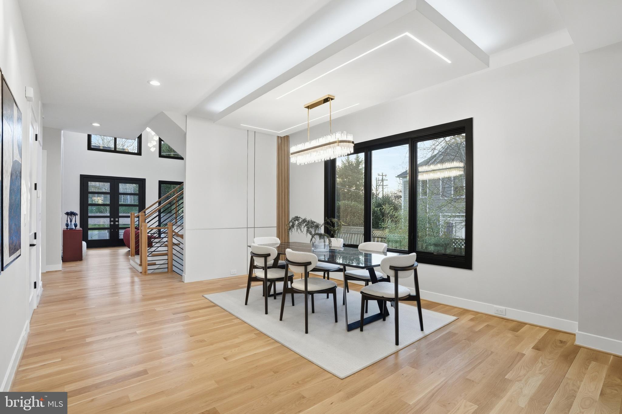 1805 Franklin Avenue McLean, VA 22101 - Photo 12 of 96 a dining room with furniture window and wooden floor