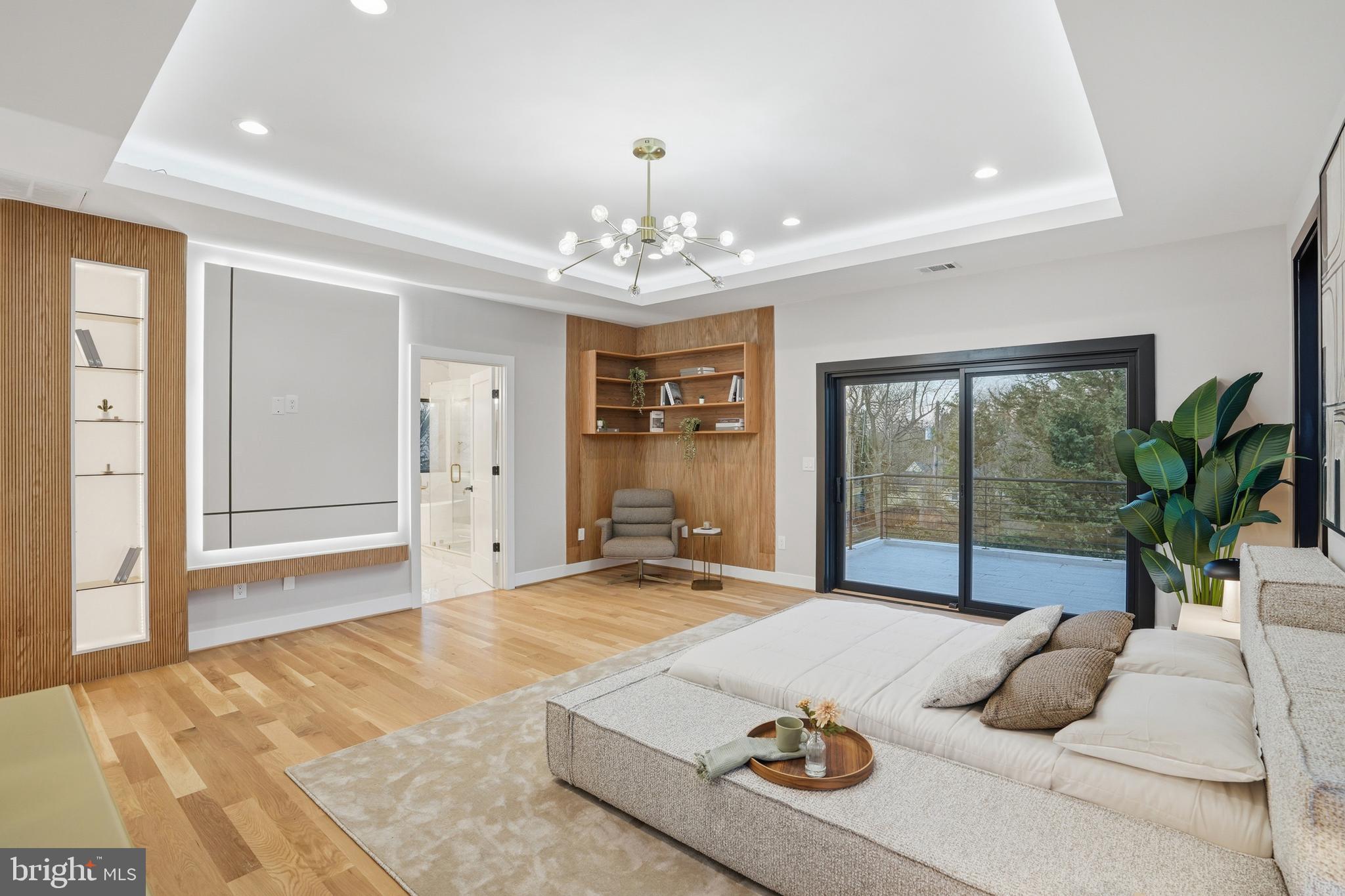 1805 Franklin Avenue McLean, VA 22101 - Photo 63 of 96 a living room with furniture and a chandelier
