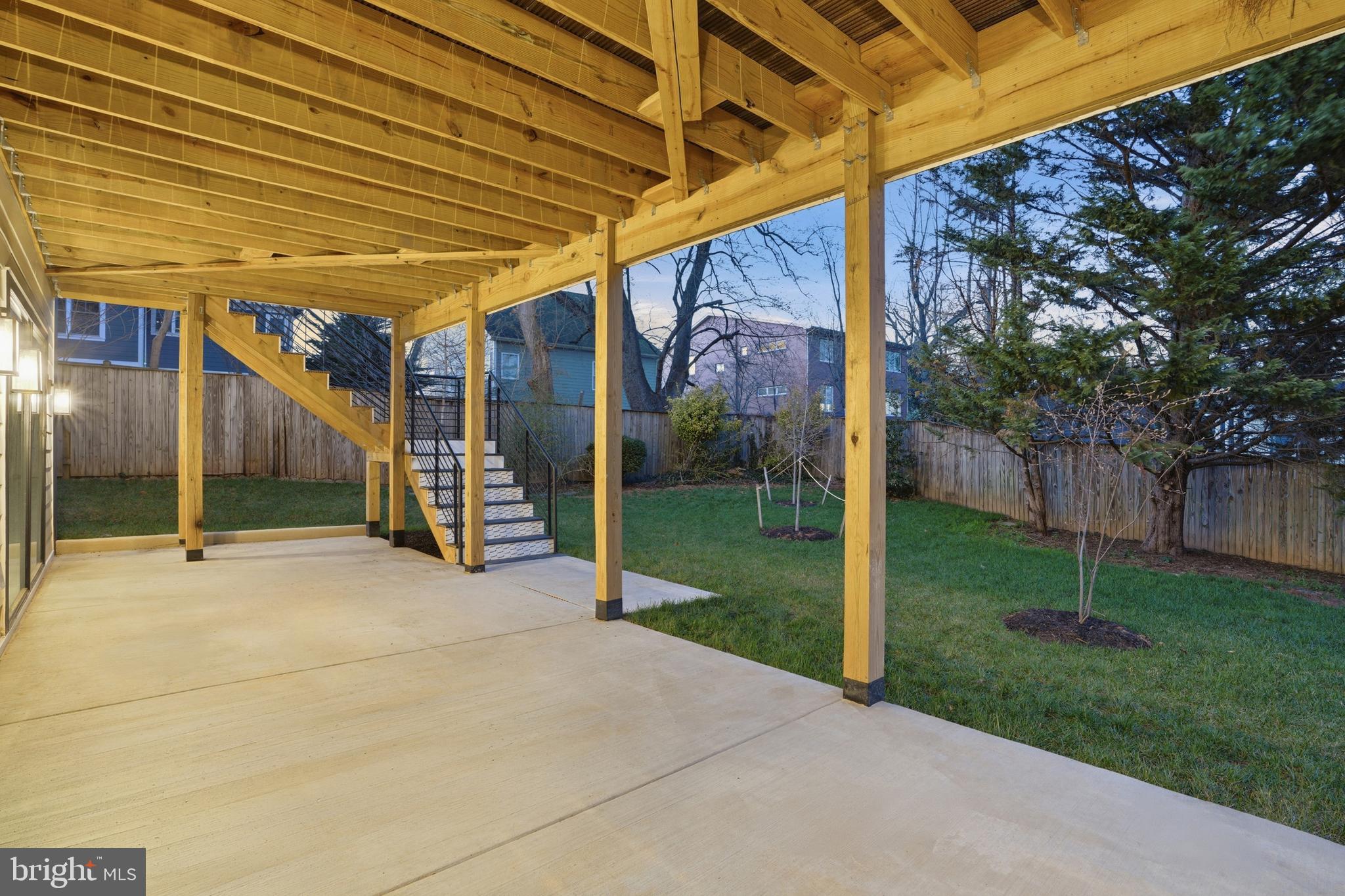 1805 Franklin Avenue McLean, VA 22101 - Photo 95 of 96 a view of a house with backyard and trees