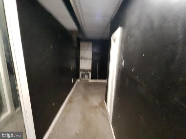 a view of a wooden door