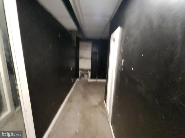 a view of a wooden door