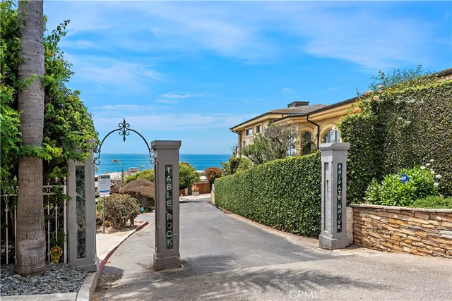a view of a bunch of beach and an ocean