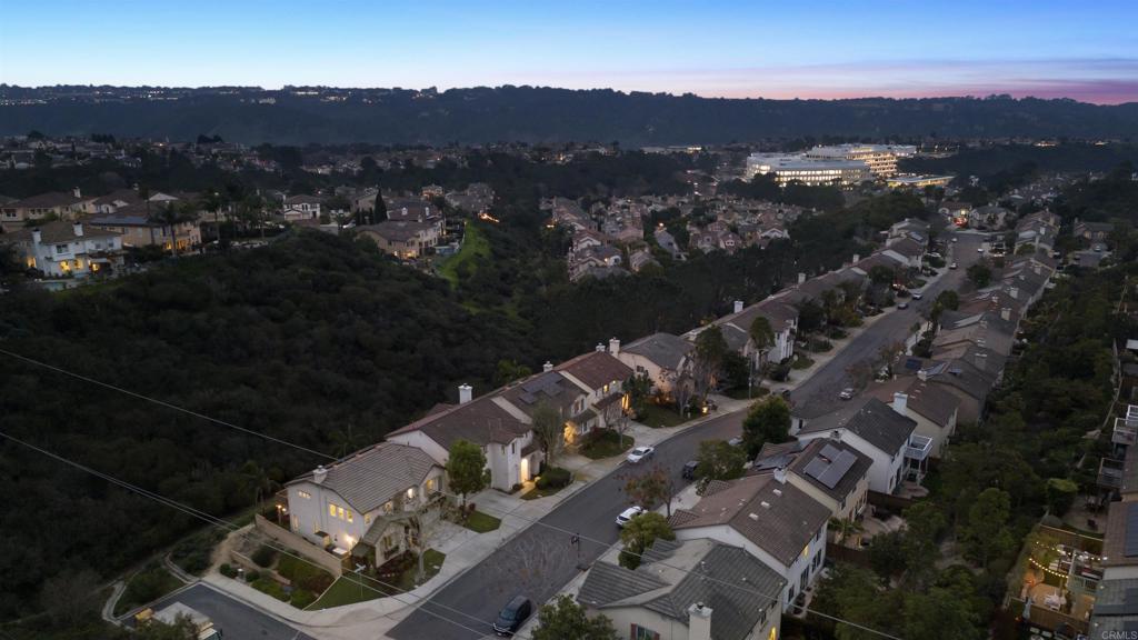 4183 Twilight Ridge San Diego, CA 92130 - Photo 42 of 46 an aerial view of house with outdoor space