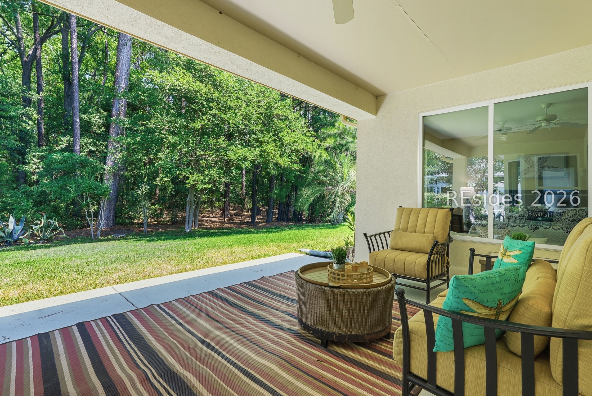 189 Hampton Circle Bluffton, SC 29909 - Photo 27 of 66 Covered lanai overlooking wooded, quiet views!