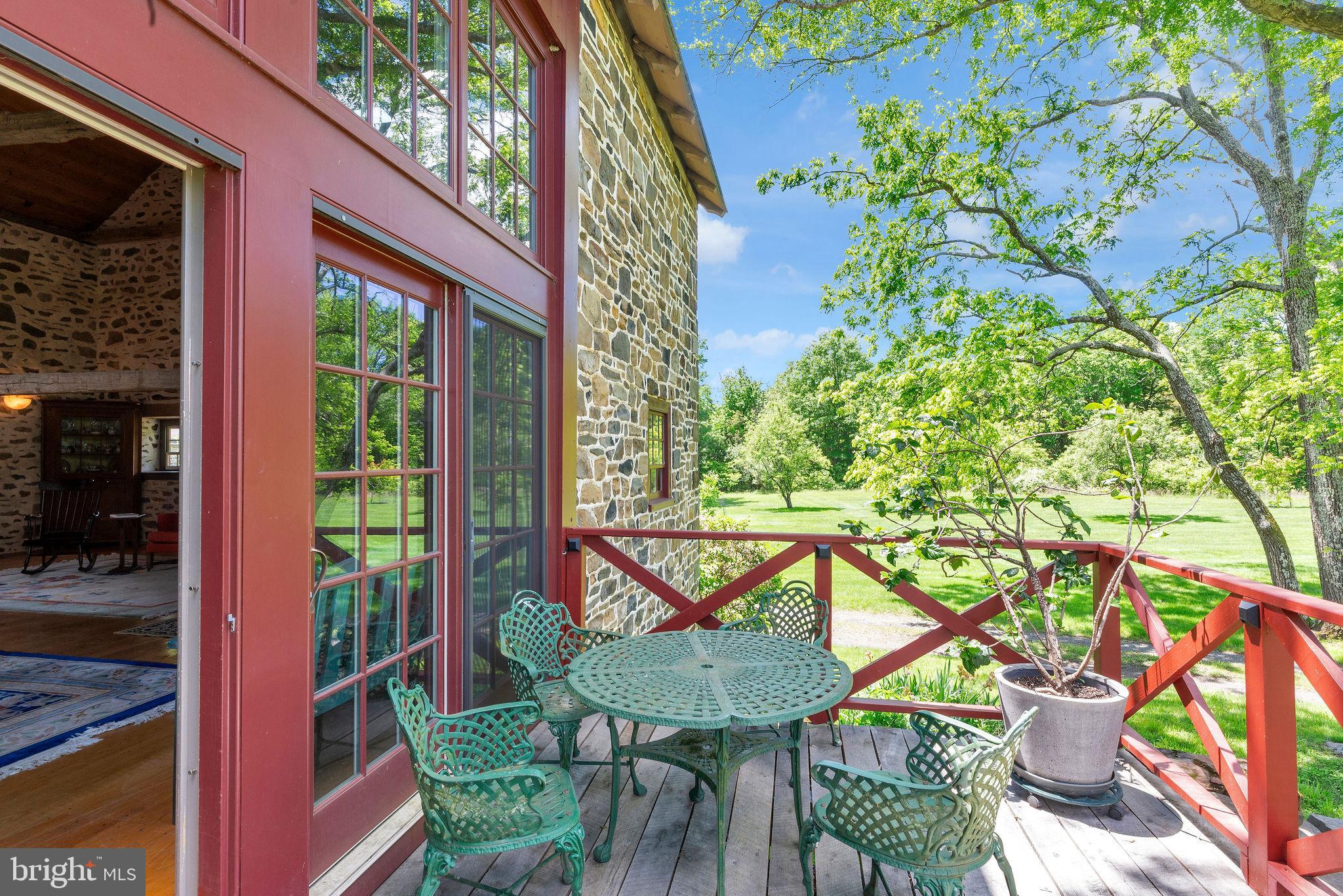 82 Tory Road Pipersville, PA 18947 - Photo 44 of 76 Deck outside bank barn