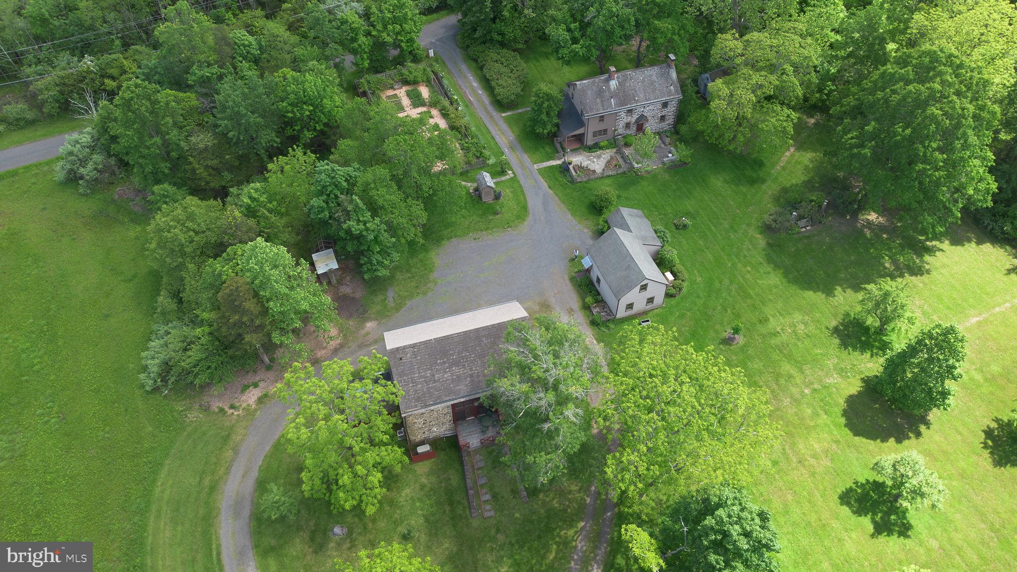 82 Tory Road Pipersville, PA 18947 - Photo 63 of 76 an aerial view of residential house with outdoor space and trees all around