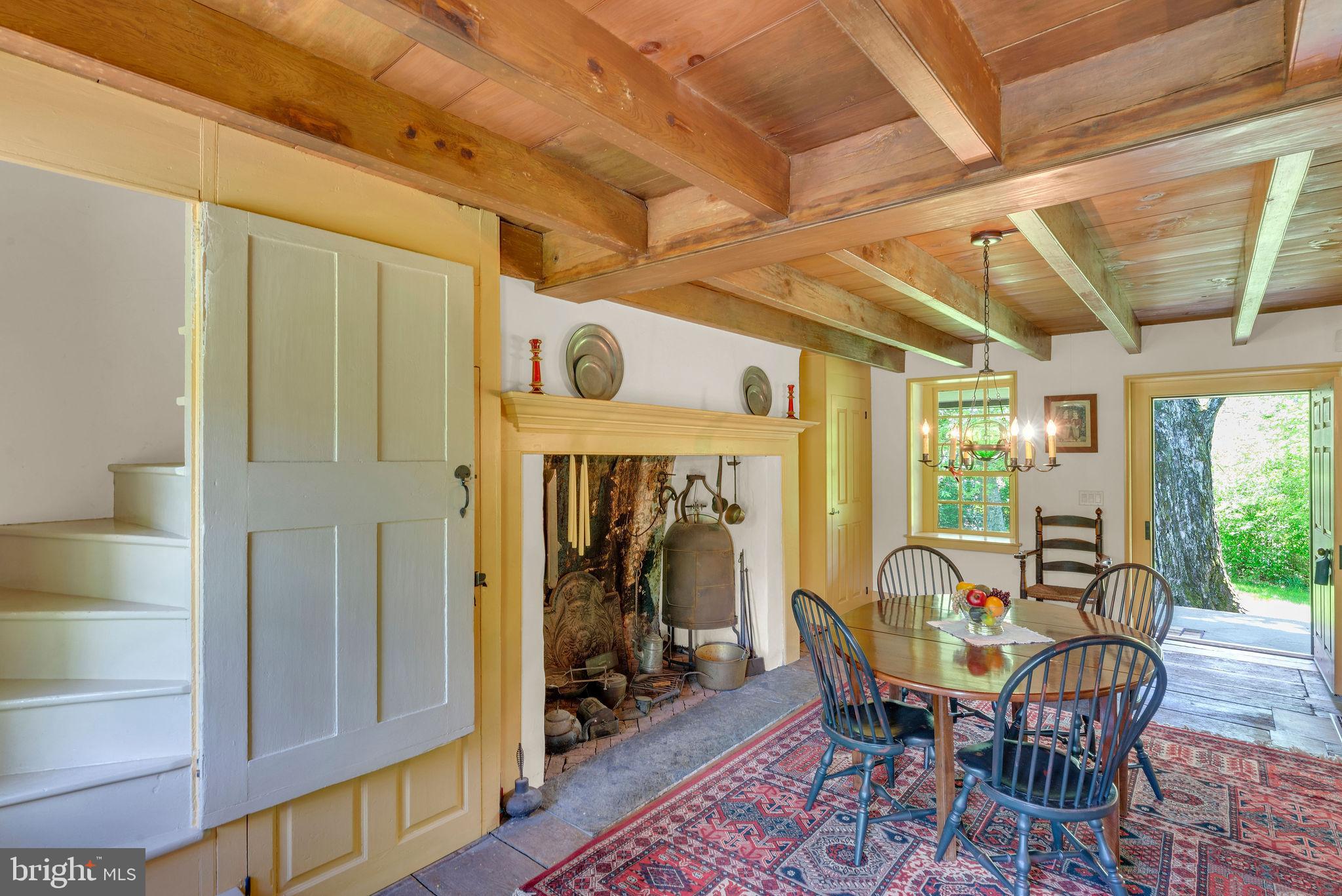 82 Tory Road Pipersville, PA 18947 - Photo 9 of 76 a view of a dining room with furniture window and outside view