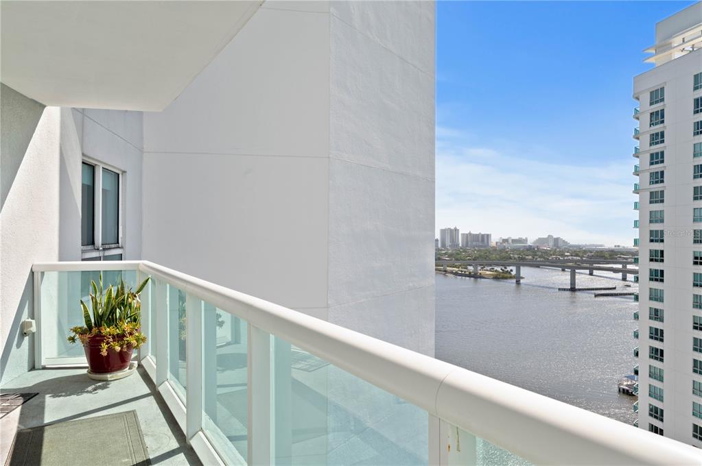 241 Riverside Drive, Unit 1909 Daytona Beach, FL 32117 - Photo 34 of 50 a view of balcony with furniture