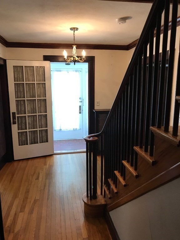 120 Lake Street Boston, MA 02135 - Photo 10 of 28 a view of entryway and hall with wooden floor