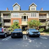 a car parked in front of a house