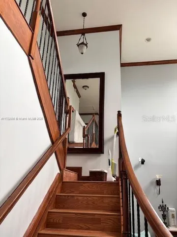 a view of entryway and hall