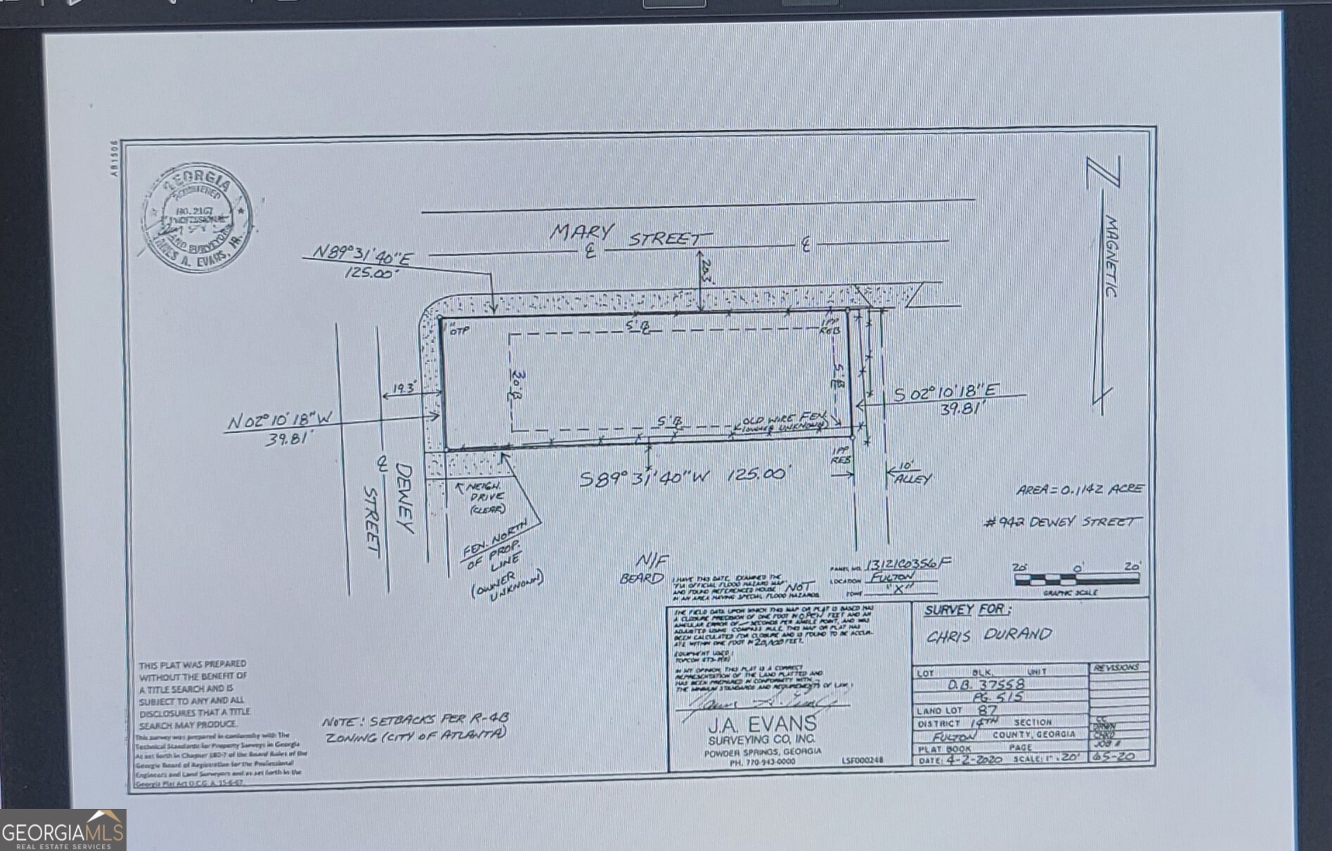 942 Dewey Street Southwest Atlanta, GA 30310 - Photo 4 of 7 view of a bathroom