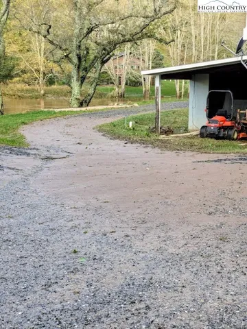 a childrens park with lots of swings and slides