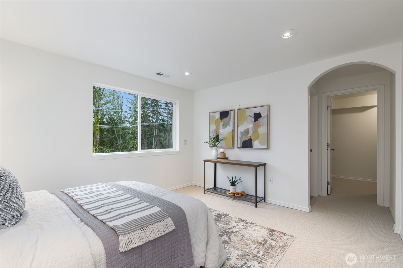 6107 South Fountain Street Seattle, WA 98178 - Photo 14 of 29 a bedroom with a bed and a window