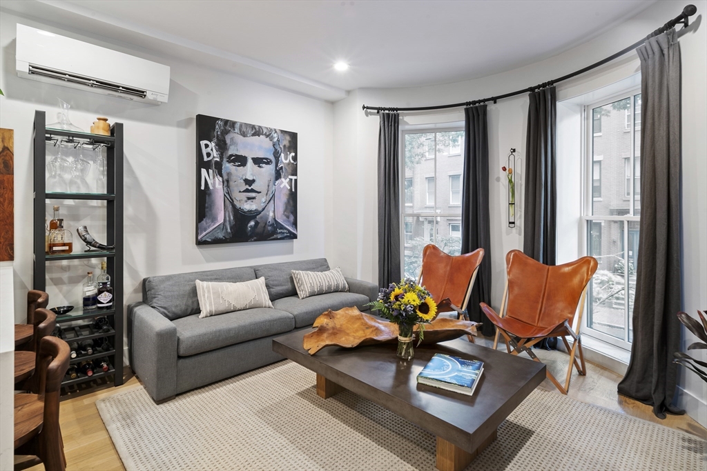 55 East Springfield Street, Unit 2 Boston, MA 02118 - Photo 5 of 22 a living room with furniture and large windows