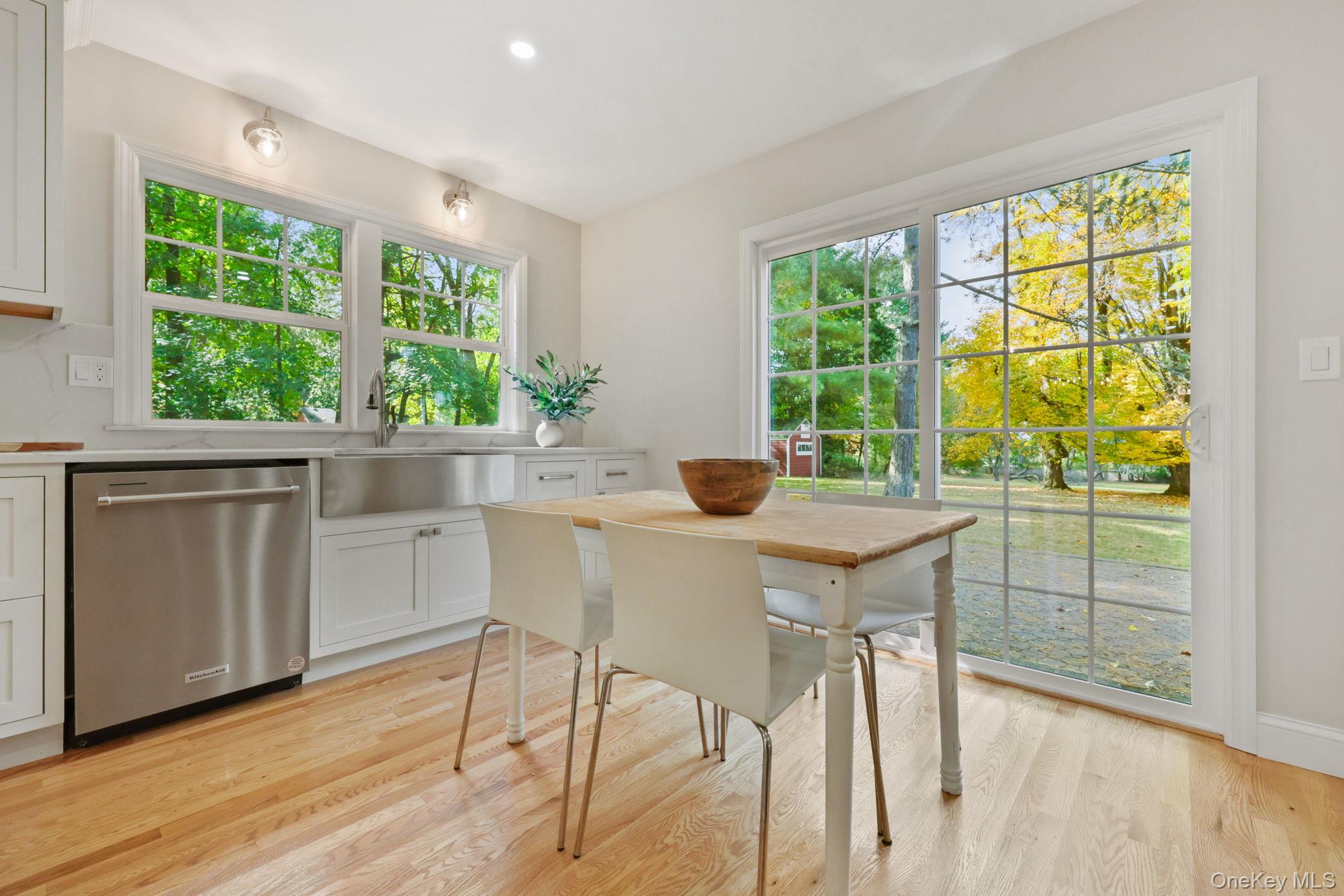 790 Hardscrabble Road Chappaqua, NY 10514 - Photo 13 of 43 a view of a dining room with furniture window and outside view