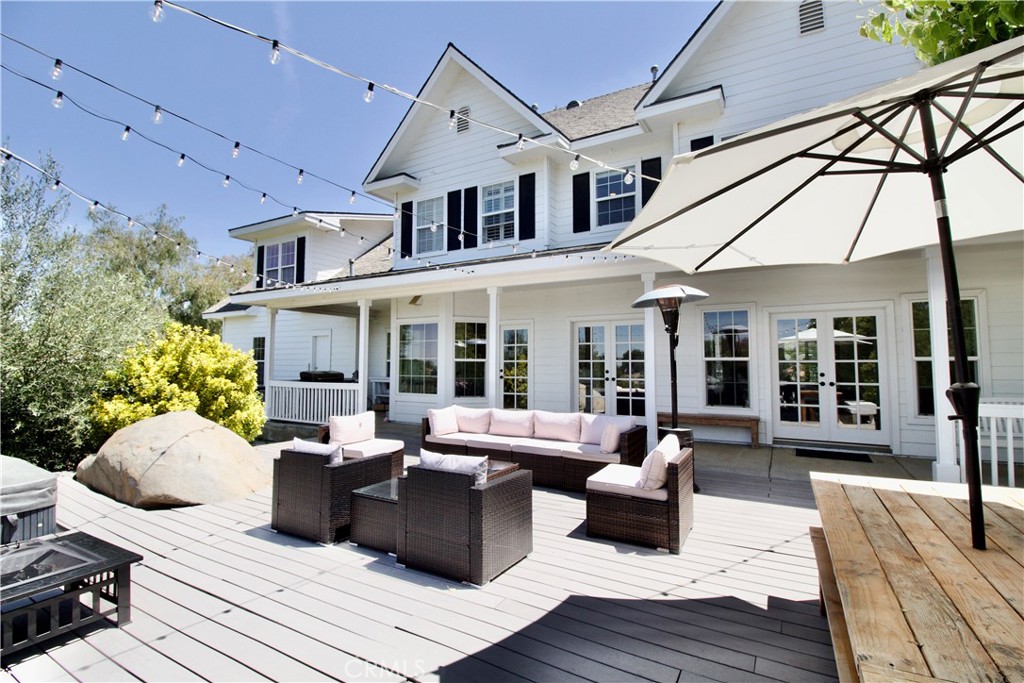 35159 El Dorado Road Lake Elsinore, CA 92530 - Photo 42 of 72 a view of a patio with couches and patio