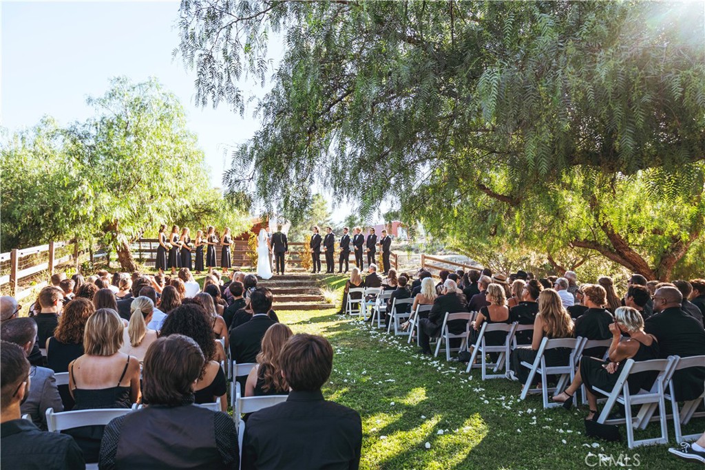 35159 El Dorado Road Lake Elsinore, CA 92530 - Photo 63 of 72 a view of yard with seating area and trees around