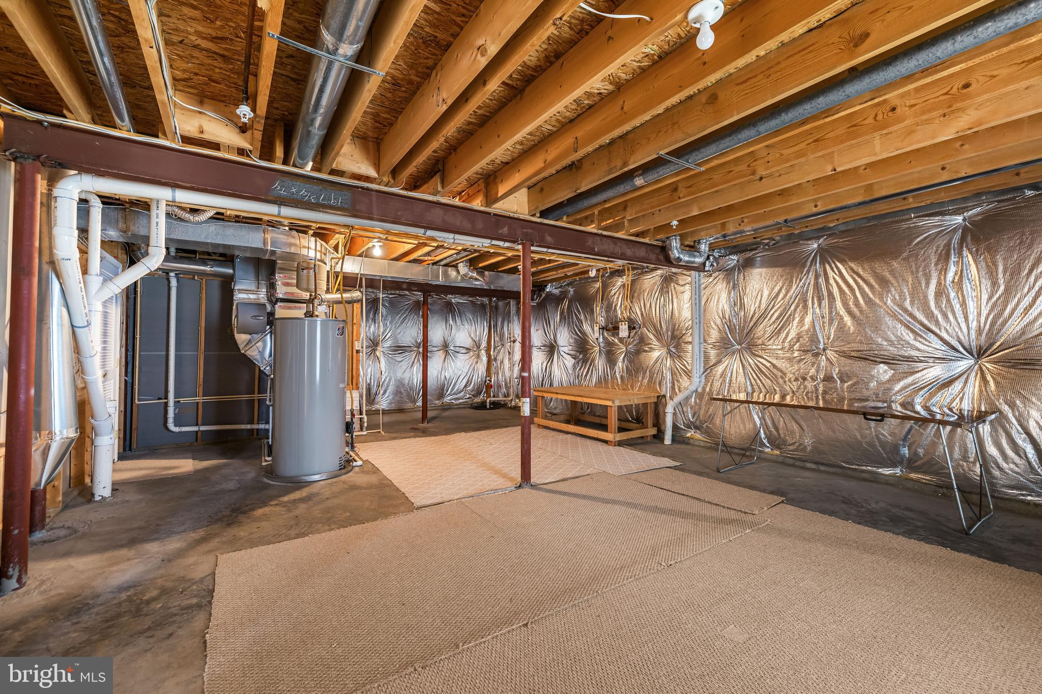 8330 Meadowsweet Road, Unit 8330 Pikesville, MD 21208 - Photo 47 of 55 a view of an empty room with wooden walls