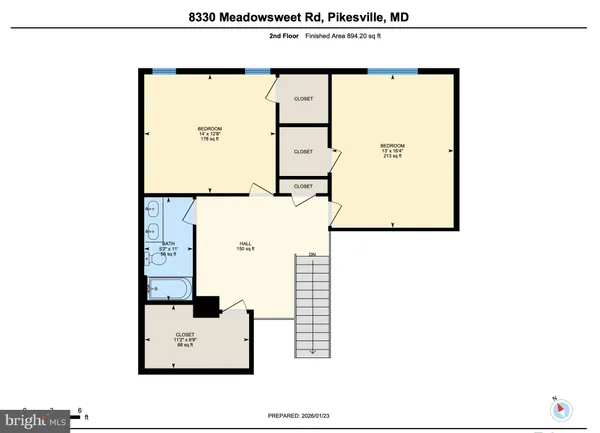 $3,850 | 8330 Meadowsweet Road, Unit 8330, Pikesville, MD 21208