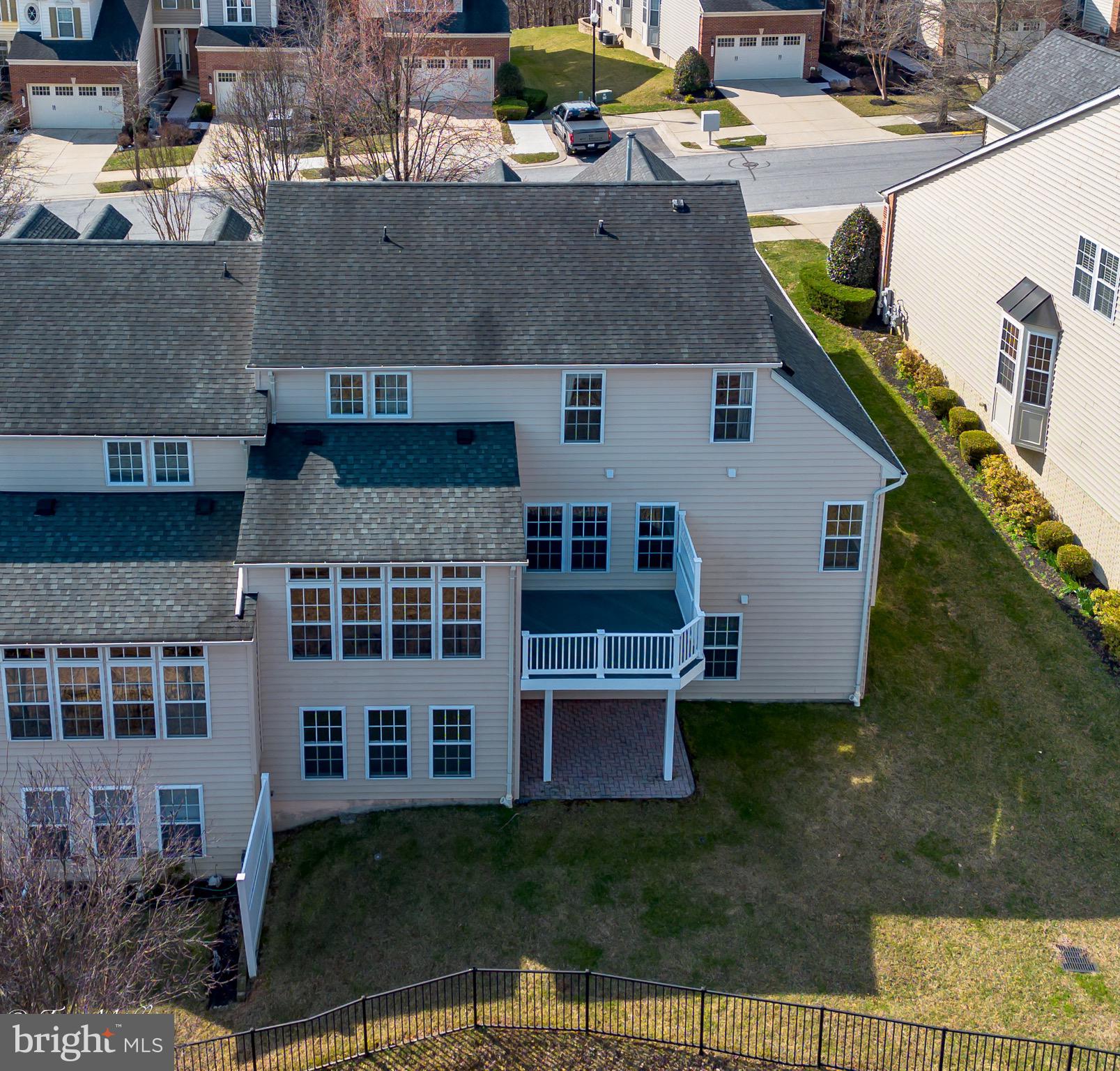 8330 Meadowsweet Road, Unit 8330 Pikesville, MD 21208 - Photo 50 of 55 a aerial view of a house with a yard