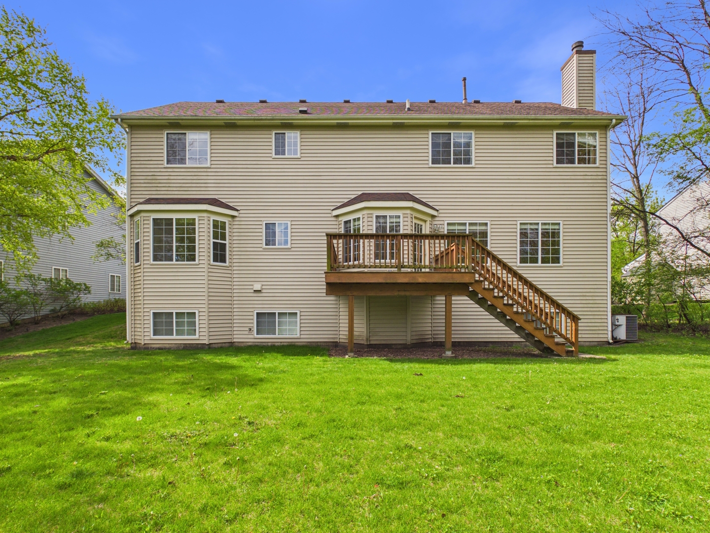 7486 Abbey Road Gurnee, IL 60031 - Photo 35 of 35 a view of a house with a yard