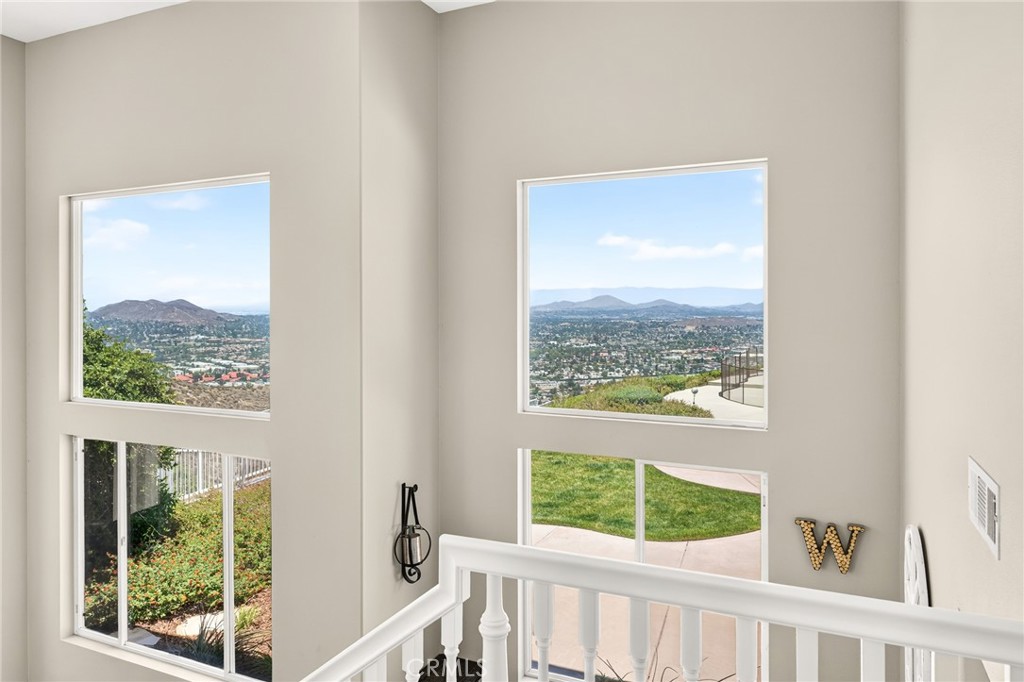 16318 Sun Summit Drive Riverside, CA 92503 - Photo 26 of 47 City and hillside views from stair case 16318 sun summit drive, riverside, california 92503