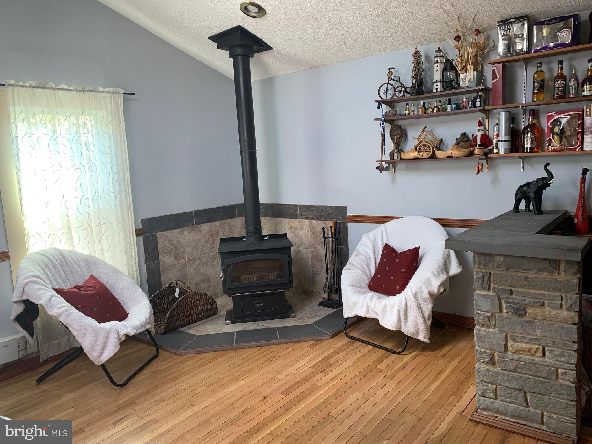 3912 Jeffry Street Silver Spring, MD 20906 - Photo 11 of 23 Family Room With Wood Burning Fireplace